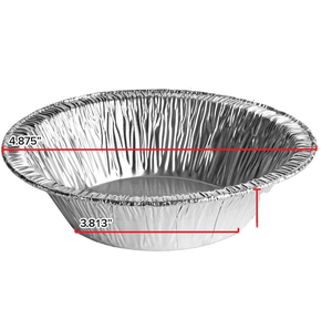Teglie rotonde monouso in alluminio <span class=keywords><strong>per</strong></span> torte da forno uova crostate <span class=keywords><strong>Quiche</strong></span> caramellate padelle <span class=keywords><strong>per</strong></span> budino - Product Image 2