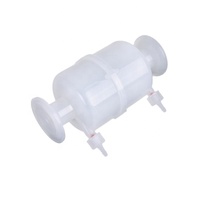 Absolute Bewertung 0,2 um hydrophober PTFE-Membran kapsel filter mit 1/4 "NPT-Anschluss für die Steril filtration von Druckluft