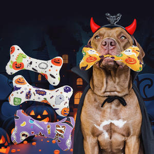 Vocal Écologique En Peluche Chien Jouet À Mâcher Mignon Forme D'os pour Petits Chiens Pet Fête D'anniversaire Opp <span class=keywords><strong>Sac</strong></span> - Product Image 1