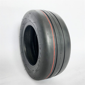 Pneus pleins 80/60-5 pour roues avant de chariots, voitures d'équilibre en caoutchouc et karts - Product Image 3