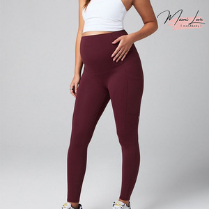Leggings de Yoga <span class=keywords><strong>para</strong></span> <span class=keywords><strong>Embarazadas</strong></span>, Pantalones de Maternidad Ajustables y Elásticos <span class=keywords><strong>para</strong></span> Gimnasio y Fitness, Gran Venta - Product Image 1