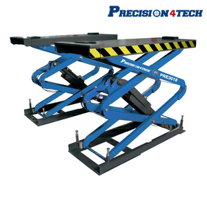 4T <strong>Auto</strong> ALIGNMENT Scissor Lift Hydraulic Car Lift Car Hoist Scissor Type Double Cylinders PRE-J50 - Product Image 6