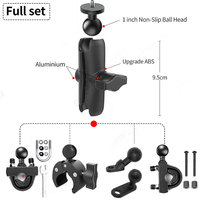 Trépied flexible pour adaptateur de micro Go Pro support d'écran de fenêtre pour gopro support d'aspiration Ram caméra d'action support de pare-brise