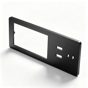 Panneau de haut-parleur en aluminium CNC personnalisé ZYCNC-0601 avec tolérance de 0,05 mm pour haut-parleurs Bluetooth - Product Image 1