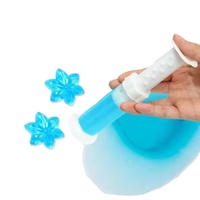 Deterjen Gel Bunga Aroma Alami Pembersih Toilet Pengharum Toilet Pembersih Kloset Suntikan Gel Pembersih Toilet