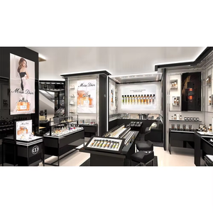 <span class=keywords><strong>Comptoir</strong></span> <span class=keywords><strong>de</strong></span> Maquillage Professionnel Personnalisable pour Magasin <span class=keywords><strong>de</strong></span> Cosmétiques avec Éclairage LED et Vitrines en Verre pour Magasin <span class=keywords><strong>de</strong></span> Beauté - Product Image 3