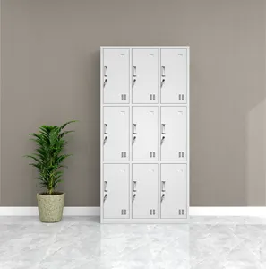 1 2 3 4 5 6 Door Metal Storage Locker Cabinet KD steel gym changing room steel locker for sale