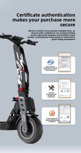 Scooter Eléctrico <span class=keywords><strong>JLM</strong></span> F9 de Fábrica con Llantas de 12 Pulgadas, 8000W, 60V, Batería Desmontable, Plegable, Motor Dual - Product Image 4