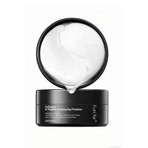 Mascarilla <span class=keywords><strong>de</strong></span> <span class=keywords><strong>Hidrogel</strong></span> <span class=keywords><strong>de</strong></span> Colágeno Vegano para Ojos, Parches Transparentes Antiarrugas - Product Image 1
