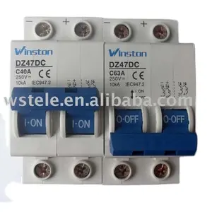 MCB DZ47-63 DC Miniature Circuit Breaker For Solar System