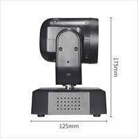 Lumière laser stroboscopique QSE Lighting Maze, LED RGB DMX512, effet de piste de danse pour DJ, discothèque, fête, mariage, spectacle