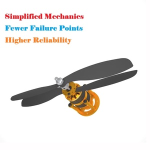 Leistungsstarker Hochgeschwindigkeits-<span class=keywords><strong>Dragonfly</strong></span>-Gegenläufermotor für Multirotor-Koaxialmotor-Drohnenzubehör - Product Image 4