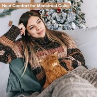 Peluche Vache des Highlands Chauffante et Refroidissante, Parfum Lavande, Coussin Chauffant Micro-Ondable pour Relaxation Apaisante et Soulagement du Stress