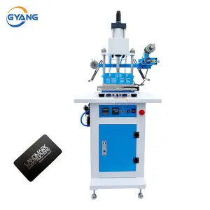 Plane And Round Gilding Press Machine For Glass Hot Stamping Machine For Paper Bags Wedding Card Glass Bottle