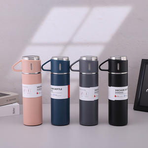 IStapromo regali promozionali tazza da bere Business bottiglia di acqua da 500ml 304 in acciaio inox pallone da regalo Set regalo con confezione regalo - Product Image 5