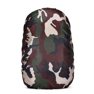 กระเป๋าเป้สะพายหลังลายพรางสำหรับเดินป่า ผ้าคลุมกันน้ำ ป้องกันฝน - Product Image 4