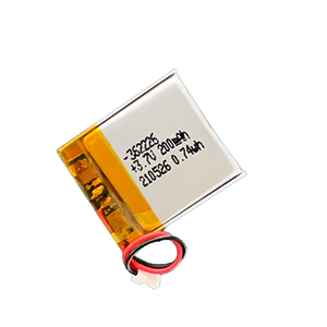 Fabrika fiyat <span class=keywords><strong>lipo</strong></span> 362226 3.7V 200mah şarj edilebilir lityum pil pil - Product Image 4
