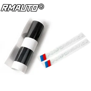 Pegatinas de fibra de carbono 5D auténtica para faldones laterales M Performance, calcomanías para carrocería, para BMW G30 E90 E92 E93 F20 F30 F32 F10 F01 - Product Image 6