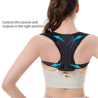 Correcteur de posture ergonomique personnalisé, portable, pour femmes, ceinture de correction de posture pour étirer le dos