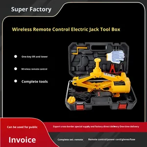 2T/3T Steel Vertical Electric <strong>Jack</strong> Portable <strong>Car</strong>-mounted Wireless Tire Change Pneumatic <strong>Car</strong> SUV Tire <strong>Replacement</strong> Tools - Product Image 2