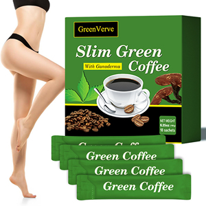 Cà phê giảm cân tức thì tự nhiên có caffein, hỗ trợ giảm cân với chiết xuất Garcinia Cambogia, nhân sâm, linh chi - Product Image 1