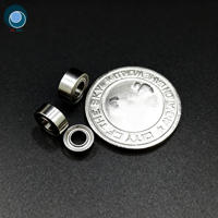Roulement dentaire micro-céramique SR144TLZN avec cage Torlon de précision P4 pour pièce de rechange de turbine de pièce à main dentaire