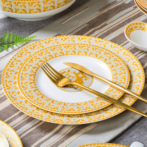 Assiette blanche de haute qualité et bon marché pour restaurant, assiette blanche en céramique de forme ronde pour hôtel - Product Image 3