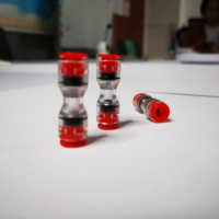 Conector de microconducto de alta calidad Qitian para red de fibra óptica utilizada para accesorios de microconducto de conector de Cable final para suministro FTTH
