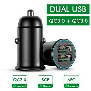 Accesorios de carga para coche, adaptador de cargador Usb Dual, 2 puertos Usb, pantalla Led, cargador inteligente para teléfono móvil <span class=keywords><strong>Iphone</strong></span> - Product Image 2