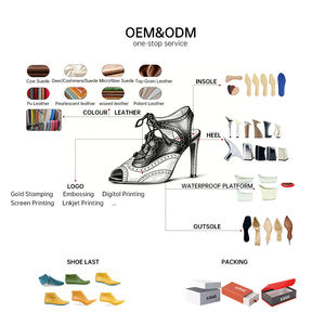 Tacones de Aguja Personalizados para Baile Latino, para Mujer, de Cuero Genuino/Piel de Oveja, Antideslizantes, Impermeables, Transpirables y Ligeros - Product Image 5