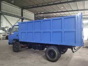 Yeni Haohan tarım Mini DAMPERLİ KAMYON Euro 2 dizel motor 4x2 sürücü sol 68HP 1-10t yük kapasitesi mühendislik kullanımı - Product Image 3