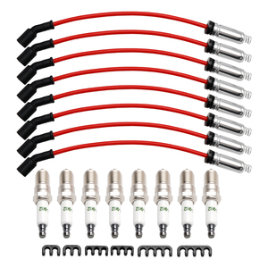 8 Stück 10,5mm Zündkerzen Drähte Set 19299585 für Chevy für GMC 4.8L 5.3L 6.0L <span class=keywords><strong>V8</strong></span> LKW Zünd drähte - Product Image 1