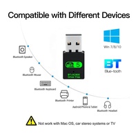 Adaptador Wifi USB de 600Mbps con Receptor Wifi RTL8821CU, Dongle Wifi 2 en 1 con Bluetooth