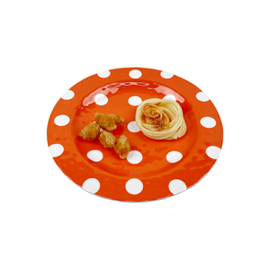 Vente en gros de beaucoup de vaisselle en mélamine <span class=keywords><strong>Assiette</strong></span> à dîner en mélamine orange Assiettes en mélamine bon marché pour le dîner au restaurant - Product Image 6