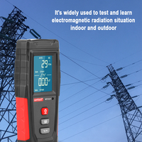 Meteran EMF Digital portabel, alat penguji frekuensi elektromagnet detektor radiasi elektromagnetik