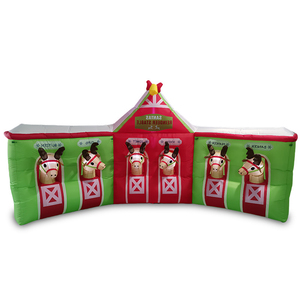 Décorations de vacances de Noël, Modèles gonflables avec lumières LED, Décorations d'ambiance festive - Product Image 1