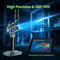 Escáner de Mano Compacto de Alta Precisión Qianxun Starlight H7 con LiDAR 360 y SLAM 3D para Equipos de Medición