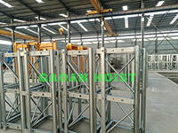 Elevador de Construcción de Alta Velocidad SC150/150M con Doble Cabina y Carga Máxima de 1.5t para Obras de Construcción, Materiales y Construcción de Puentes