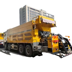 Machines de réparation de routes à bas prix chinoises 12m3 scellant de boue d'asphalte scellant de boue de Micro-surfaçage XF1005 à vendre - Product Image 4