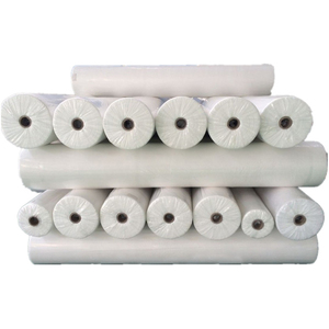 Nhà Máy Bán buôn tẩy trắng trắng đồng bằng dệt nhà dệt vải - Product Image 1