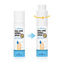 Spray de protection des ongles portable, liquide de traitement antibactérien pour les ongles, prise en charge de la personnalisation en vrac OEM ODM