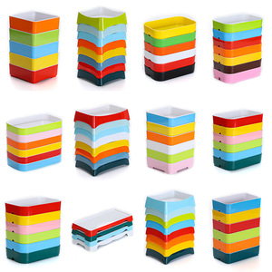 Platos Rectangulares de Melamina para Uso en Hoteles y Fiestas, Color Sólido 13075 - Product Image 5