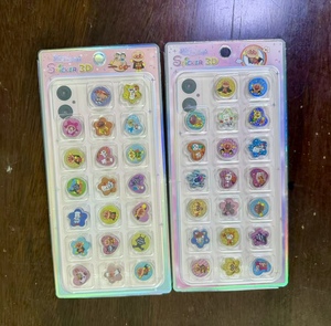 <span class=keywords><strong>NOUVEAU</strong></span> Pack de recharge d'autocollants Sanrio en mousse 3D à effet secouable, motifs de personnages de dessins animés en relief, pour collection DIY et papeterie - Product Image 3