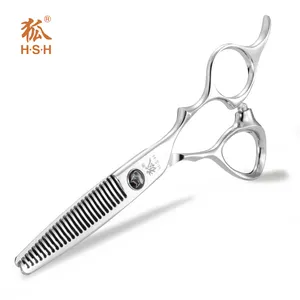 NHC-26T 6Inch Cobalt Thép 9CR Tóc Mỏng Hơn Răng Kéo Chất Lượng Cao Kéo Tóc Mỏng Shears Kéo Răng