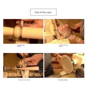 Maquinaria de carpintería Micro Torno Máquina herramienta Torno doméstico para carpintería - Product Image 6