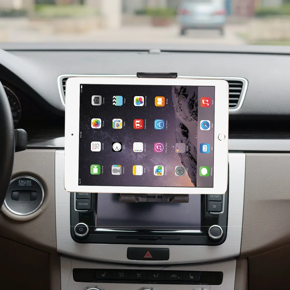 Universal 7 8 9 10" Car Tablet Holder Car Auto CD Mount Tablet PC Holder Stand for iPad 2 3 4 5 6 for Air 1 2 Tablet Car Holder