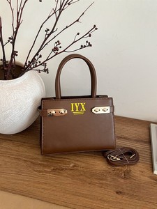Tote Bag for Women PU Leather Handbag with Gold Hardware Crossbody Shoulder <strong>Purse</strong> in <strong>Pink</strong> Blue Black Brown White - Product Image 2