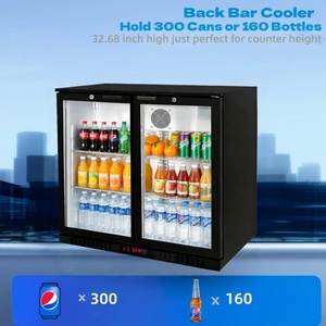 Refrigerador de Barra Nueleand NE-200C con Puerta Ancha y Termostato, Refrigerador de Bebidas Bajo Barra - Product Image 5