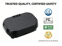 Nowcozy Factory Direct Genuine Mini Vibration Plate PC Material 100kg Max Load Standing Body Shaping Fitness Machine