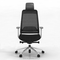 Chaises de bureau nouvelle chaise de bureau en maille à dossier moyen chaise de salle en maille pour le personnel